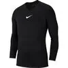 NIKE koszulka termoaktywna dla dzieci Dry Park First Layer JSY LS AV2611 010 czarna, Kolor: czarny, Rozmiar: XS
