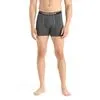 Icebreaker Bokserki męskie Mens Anatomica Boxers Gritstin Heather, Kolor: szary, Waga: 0.5, Rozmiar: S