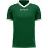 GIVOVA koszulka sportowa męska t-shirt treningowy MAC04 czerwona, Kolor: zielony, Rozmiar: S