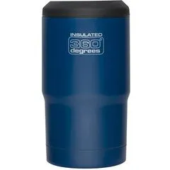 360 DEGREES Butelka Vacuum Insulated Beer Cozy, Kolor: granatowy, Pojemność (ml): 375