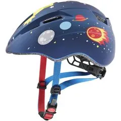 Kask Rowerowy Dziecięcy UVEX Kid 2 CC, Kolor: granatowy, Rozmiar: 46-52