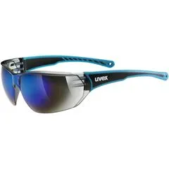 UVEX Okulary sportstyle 204 (53/0/525/9118/UNI), Kolor: niebieski, Rozmiar: one size