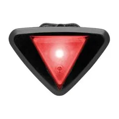 UVEX Lampka plug-in LED, Kolor: czarno-czerwony, Rozmiar: one size