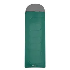 NILS CAMP śpiwór turystyczny kempingowy 210x70cm z kapturem NC2105 zielony