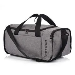 Torba Fitness Meteor Nanuq 20L Szary/Czarny, Kolor: szary