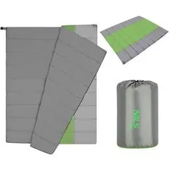 NILS CAMP śpiwór turystyczny 2 osobowy typ kołdra NC2011