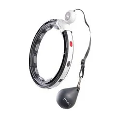 HMS HHM15 HULA HOP BLACK Z MAGNESEM I OBCIĄŻNIKIEM + LICZNIK
