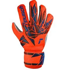 Rękawice bramkarskie REUSCH Attrakt Solid pomarańczowo-białe, Kolor: pomarańczowy, Rozmiar: 8.5