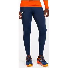 JOMA BRAMA 101016.200 spodnie termoaktywne męskie do biegania piłki nożnej białe, Kolor: czarny, Rozmiar: S-M