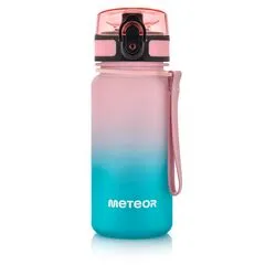Meteor bidon sportowy tritanowy 350 ml różowy/granatowy