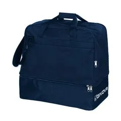 GIVOVA torba treningowa z kieszenie na obuwie New Revolution granatowa, Kolor: niebieski, Rozmiar: uniwersalny