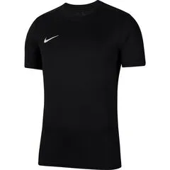 NIKE Koszulka dla dzieci Dry Park VII JSY SS BV6741 010 czarna, Kolor: czarny, Rozmiar: XS