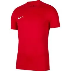NIKE Koszulka dla dzieci Dry Park VII JSY SS BV6741 657 czerwona, Kolor: czerwony, Rozmiar: S