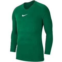 NIKE koszulka termoaktywna męska Dry Park First Layer JSY LS AV2609 302 zielona, Kolor: zielony, Rozmiar: S
