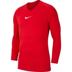 NIKE koszulka termoaktywna męska Dry Park First Layer JSY LS AV2609 657 czerwona, Kolor: czerwony, Rozmiar: L