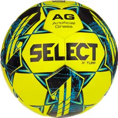 SELECT piłka nożna treningowa na orlki X-TURF v23 żółta, Kolor: żółty, Waga: 0.38, Rozmiar: 4