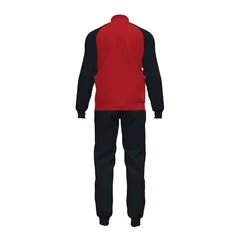 JOMA ACADEMY IV dres męski treningowy komplet bluza i spodnie 101966.601 czerwony/czarny, Kolor: czarny, Waga: 0.2, Rozmiar: S