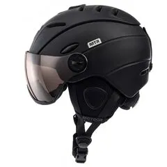 METEOR kask narciarski z goglami z regulacją HOLO czarny, Kolor: czarny, Rozmiar: 55-58
