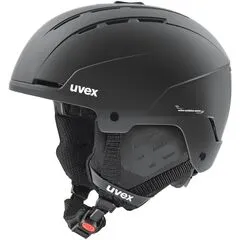 UVEX STANCE kask narciarski hardshell z regulacją czarny, Kolor: czarny, Rozmiar: 58-62