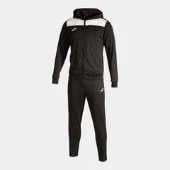 JOMA PHOENIX II dres męski sportowy bluza z kaputrem i spodnie 103121.102 czarny, Kolor: czarny, Waga: 0.2, Rozmiar: S