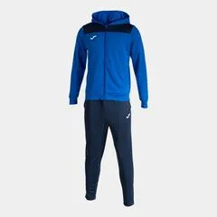 JOMA PHOENIX II dres męski sportowy bluza z kaputrem i spodnie 103121.703 niebieski, Kolor: niebieski, Waga: 0.2, Rozmiar: 2XL