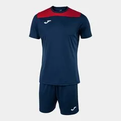 JOMA PHOENIX komplet piłkarski męski koszulka i spodenki 103124.336 granatowy, Kolor: granatowy, Waga: 0.2, Rozmiar: 2XL