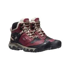 Keen Buty damskie Ridge Flex Mid WP czerwone, Waga: 2, Rozmiar: 36