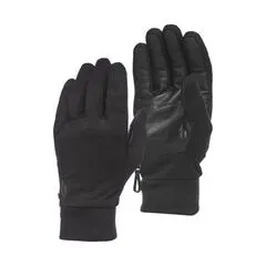 BLACK DIAMOND Rękawiczki Heavyweight Wooltech Glove szare, Kolor: czarny, Waga: 0.5, Rozmiar: L