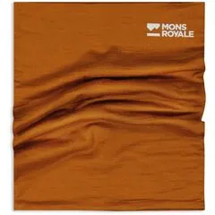 Mons Royale Komin merino Double Up Neckwarmer - Copper
