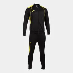 JOMA CHAMPIONSHIP VII dres sportywy męski bluza rozpinana i spodnie 103083.109 czarny, Kolor: czarny, Waga: 0.2, Rozmiar: XL
