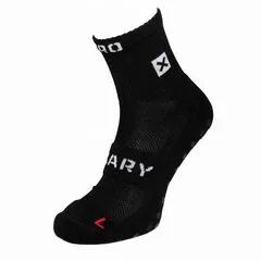 PROSKARY skarpety sportowe antypoślizgowe stópki za kostki Comfort czarne, Kolor: czarny, Rozmiar: 35-40
