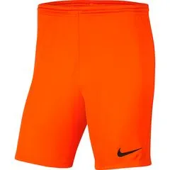 NIKE Spodenki męskie Dry Park III NB K BV6855 010 czarne, Kolor: pomarańczowy, Rozmiar: S