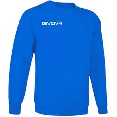 GIVOVA bluza męska polarowa sportowa G/COLLO MA019 niebieska, Kolor: niebieski, Rozmiar: 2XL