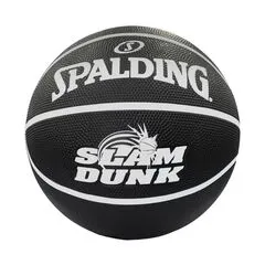 SPALDING piłka do koszykówki SLUM DUNK, Kolor: czarny, Rozmiar: 7 SPALDING piłka do koszykówki SLUM DUNK, Kolor: czarny, Rozmiar: 7