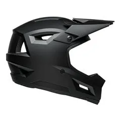 BELL kask rowerowy full face SANCTION II szary, Kolor: czarny, Rozmiar: 51-55
