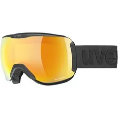 UVEX DOWNHILL gogle narciarskie 100% UV protection czarne, Kolor: czarny, Rozmiar: one size UVEX DOWNHILL gogle narciarskie 100% UV protection czarne, Kolor: czarny, Rozmiar: one size