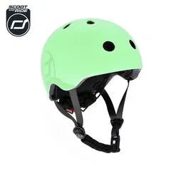 SCOOTANDRIDE Kask S-M dla dzieci 3+ zielony