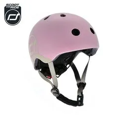 SCOOTANDRIDE Kask XXS-S dla dzieci 1-5 lat fioletowy
