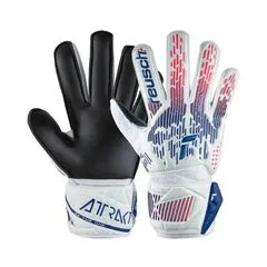 Rękawice bramkarskie dziecięce REUSCH Attrakt Solid Junior białe, Kolor: biały, Rozmiar: 4