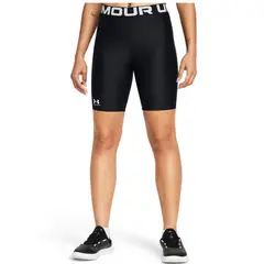 UNDER ARMOUR legginsy krótkie spodenki damskie HG 8in czarne, Kolor: czarny, Rozmiar: XS