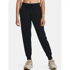 UNDER ARMOUR spodnie dresowe damskie treningowe joggery Rival Fleece czarny, Kolor: czarny, Rozmiar: XS