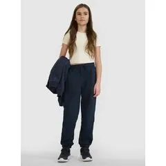 4F spodnie bawelniane dla dziewczynki 4FJWMM00TTROF1189 granatowe, Kolor: granatowy, Rozmiar: 158