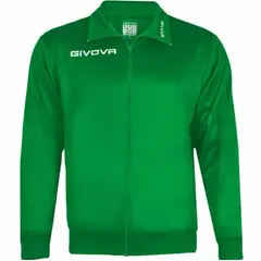 GIVOVA bluza sportowa męska treningowa na zamek MA022 zielona, Kolor: zielony, Rozmiar: S