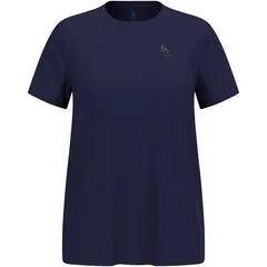 Koszulka damska Odlo ZEROWEIGHT CHILL-TEC T-shirt crew neck s/s, Kolor: granatowy, Waga: 0.2, Rozmiar: M