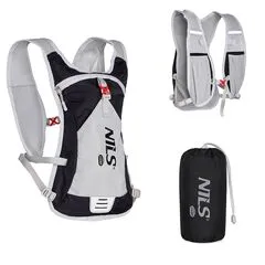 NILS CAMP plecak biegowy z miejscem na bukłak 10L TRIPPER NC1708 czarny, Kolor: czarny, Rozmiar: one size