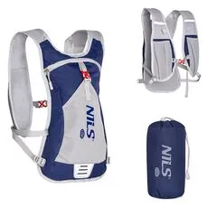 NILS CAMP plecak biegowy z miejscem na bukłak 10L TRIPPER NC1708 niebieski, Kolor: niebieski, Rozmiar: one size