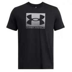 UNDER ARMOUR t-shirt męski koszulka treningowa LOGO UPDATE czarny, Kolor: czarny, Rozmiar: L