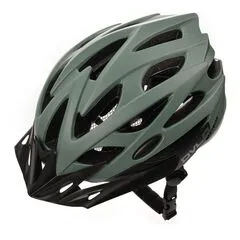 Meteor Kask rowerowy Ovlo zielony, Kolor: zielony, Rozmiar: 52-56
