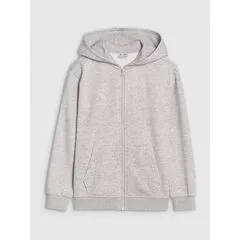 4F bluza z kapturem dla chłopca 4FJWSS25TSWSM1859 szara, Kolor: szary, Rozmiar: 152