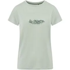 Viking T-shirt damski Likelo Lady Bamboo zielony, Kolor: zielony, Rozmiar: S